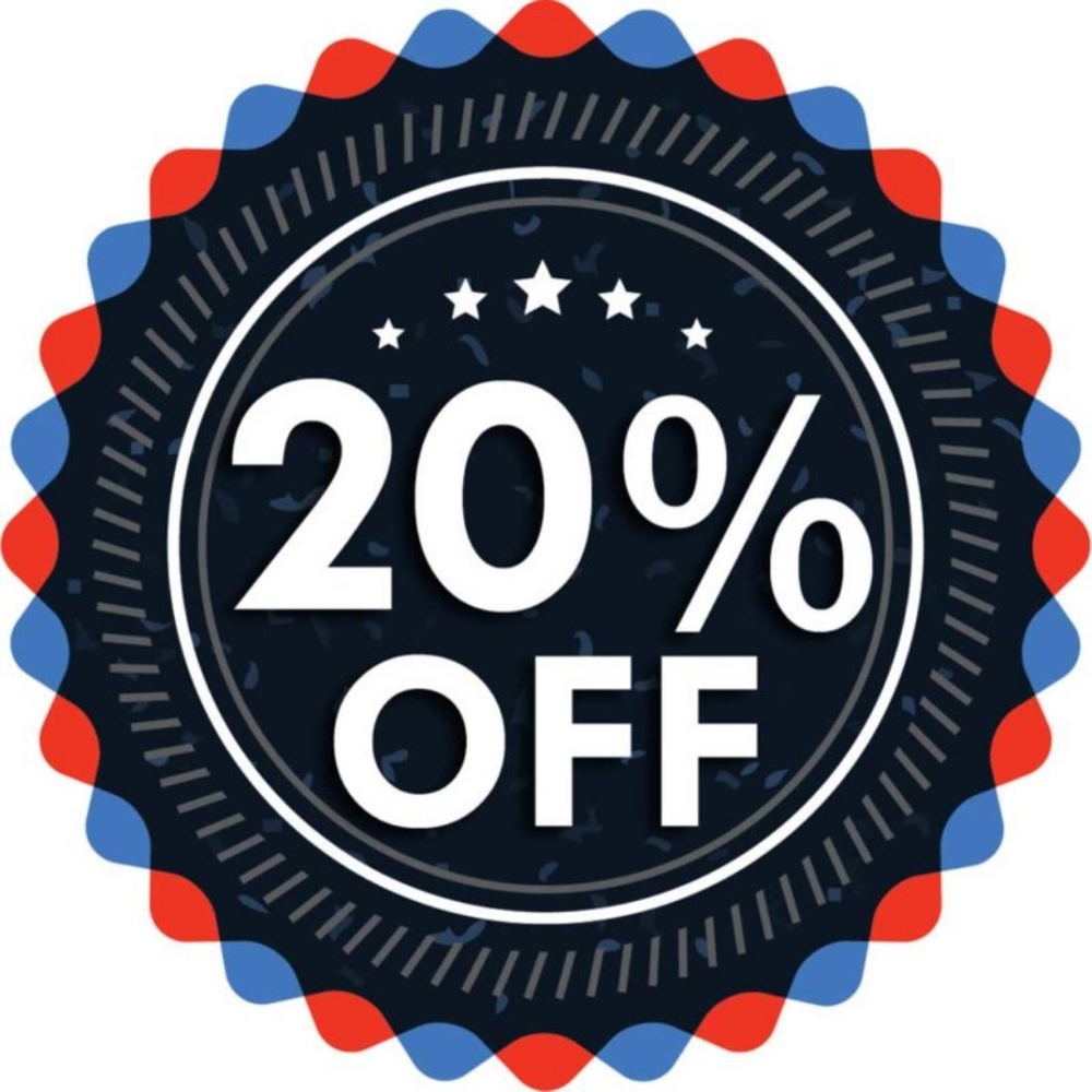 20% OFF 3 OR MORE ITEMS